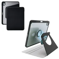 エレコム iPad ケース 11インチ ( A16 ) / 10.9インチ 第10世代 マグネット着脱フラップ カバー 360度回転 Apple Pencil収納 スタンド オートスリープ機能 ブラック  【佐川急便にて5営業日以内発送】