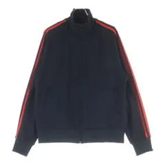 Y-3 (ワイスリー) ロゴプリント ジップアップトラックジャケット GJ8288 ブラック/レッドのサムネイル