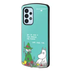 Galaxy A53 5G ギャラクシー SC-53C SCG15 ケース ムーミン ムーミン＆スナフキン 耐衝撃カバー MiA かわいい 可愛い おしゃれ オシャレ シンプル キャラ イングレム