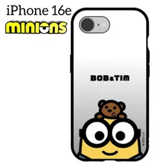 ミニオンズ iPhone16e ケース クリア 透明 ボブ ティム 怪盗グルー キャラクター グッズ スマホ カバー エアクッション ハイブリッド 耐衝撃 iPhone 2025 6.1inch １眼 アイホン アイフォン おしゃれ かわいい IIIIfit