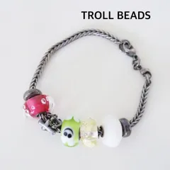 ★TROLL BEADS   トロールビーズ　LAA刻印　トロールビーズブレスレット　日本限定　アクセサリー　送料込み　6462401