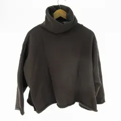 ザンパ ZAMPA Z of Zampa スウェット トレーナー プルオーバー タートルネック 裏起毛 チャコールグレー コットン M