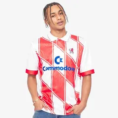 【送料無料・匿名配送】サッカー チェルシー 1990 復刻 アウェイ シャツ 赤/白 新品