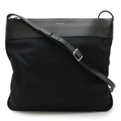 SAINT LAURENT PARIS サン ローラン パリ YSL イブサンローラン ワンショルダー ショルダーバッグ 斜め掛け キャンバス ブラック 黒 342611