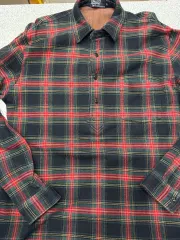 ポロラルフローレン ヘンリーネック ウール CHECK シャツ