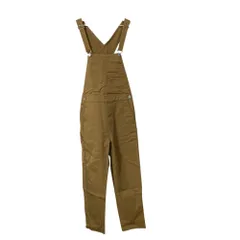 美品 Dickies ディッキーズ Another Edition アナザーエディション ストレッチ オーバーオール オールインワン M キャメル レディース 古着 中古 USED