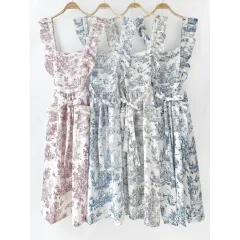 (当日/新作サンプル セール) 169 フリル ポケット エプロン