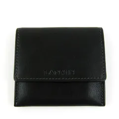 ランバン コインケース 小銭入れ 財布 ウォレット ブランド レディース メンズ ブラック LANVIN 【中古】