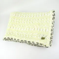 エポカ ショール ストール ひざ掛け 編み込み ブランド レディース アイボリー EPOCA 【中古】