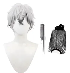 スカリー・J・グレーブス) (Skully 仮装 ハロウィン 専用ネットと櫛付 コスチューム用小物 コスプレウィッグ