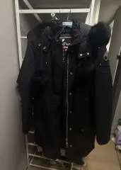 MOOSE KNUCKLES ムースナックルズ レディース STIRLING ダウン ジャケット ブラックファー S