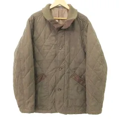 ゴールデンベア GOLDEN BEAR キルティングジャケット 中綿 ブルゾン ジャンパー LL カーキ系 上着