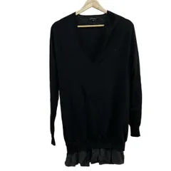 theory(セオリー) チュニック サイズ2 S レディース美品  - 黒 Vネック/長袖/ニット
