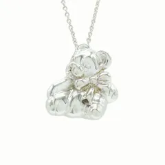 TIFFANY&Co. ティファニー エルサ ペレッティ テディベア ネックレス ペンダント くま クマモチーフ SV925 シルバー