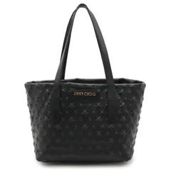 JIMMY CHOO ジミー チュウ ジミーチュウ SOFIA/S ソフィアS トートバッグ ショルダーバッグ 肩掛け スターエンボス レザー ブラック 黒