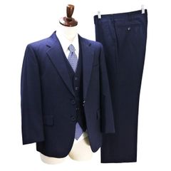 A5⭐️美品⭐️スーツセレクト 3ピーススーツセットアップ 紺