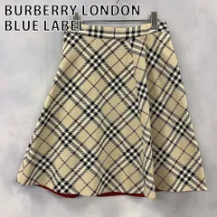 BURBERRY LONDON BLUE LABEL バーバリーロンドンブルーレーベル スカート 台形 ひざ丈