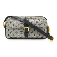 LOUIS VUITTON ルイ ヴィトン モノグラムミニ ジュリエット ショルダーバッグ ポシェット 斜め掛け キャンバス レザー ブルー ネイビー M92217