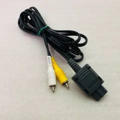 【動作確認済み】【純正品】任天堂 SFC/64/GC 二色ケーブル モノラルAVケーブル Nintendo ニンテンドー スーパーファミコン ニンテンドー64 ゲームキューブ DH9