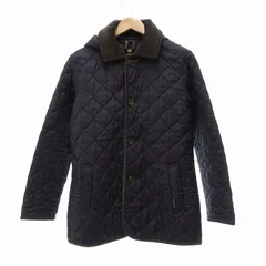 ラベンハム LAVENHAM DENSTON フード キルティングジャケット 34 紫 パープル 114-15-0006 /UO ■GY03のサムネイル