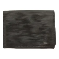 ルイヴィトン LOUIS VUITTON エピ アンヴェロップ カルト ドゥ ヴィジット M60652 カードケース 名刺入れ 黒 ブラック