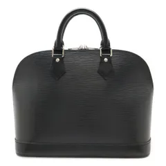 LOUIS VUITTON ルイ ヴィトン エピ アルマPM ハンドバッグ ノワール 黒 ブラック シルバー金具 M52802