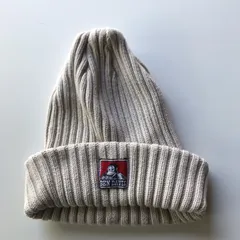 BEN DAVIS ロゴパッチ ビーニー アイボリー 4101202601150045