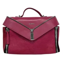 DIESEL(ディーゼル) ハンドバッグ ピンク レザー