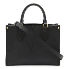 美品★　ルイヴィトン　オンザゴーPM　黒　アンプラント　2way　2024年 美品☆ルイヴィトンオンザゴーPM黒アンプラント2way2024年