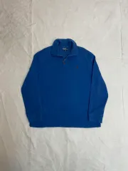 ポロ ハーフジップ ニット