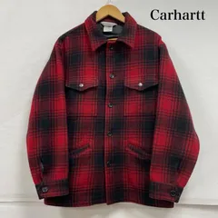 カーハート チェック ウール ジャケット カバーオール メンズ L ISItems【USED】【古着】【中古】50151476