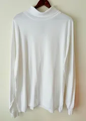 MADE in USA 90s LANDS END Turtleneck L/S T-shirt