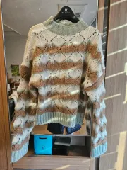 ZARA チェックカラー かわいい ニット 新品