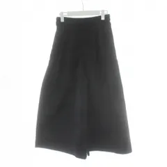 アースミュージック&エコロジー EARTH MUSIC & ECOLOGY パンツ F 黒 ブラック ワイドシルエット ウエストゴム タック入り /PP ■GY61