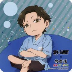 [중고] 머그컵·탕만 다미안·데즈몬드(등신) 코스터 [SPY×FAMILY×극락탕·RAKU SPA 휴일 EXTRA MISSION 목욕에서 사이좋게 가족을 어필하라] 콜라보 메뉴 주문 특전