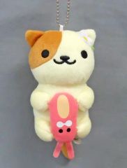 [중고] 키홀더 마스코트(캐릭터) 쿠리무씨 봉제인형 키홀더 [이치반 쿠지 고양이 아츠메~마도로미 날씨~] F상