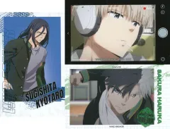 【中古】キャラカード 杉下京太郎(縦向き)＆桜遥＆梶蓮 フォト風カード3枚セット 「一番くじ WIND BREAKER ～After the battle～」 H賞