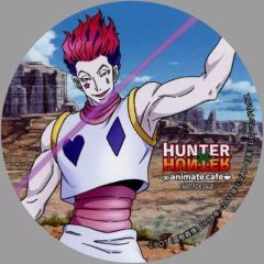 [중고] 코스터(캐릭터) 히소카(등신) 코스터 [HUNTER×HUNTER×animatecafe 제2탄 그리드 아일랜드(GI)편] 메뉴 주문 특전