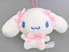 【中古】キーホルダー シナモロール(A/ピンク) リボンでおめかしマスコット 「シナモロール」