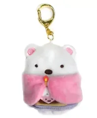 【中古】キーホルダー・マスコット(キャラクター) しろくま ぶらさげぬいぐるみ 「映画 すみっコぐらし とびだす絵本とひみつのコ」 劇場グッズ