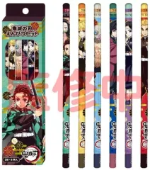【中古】ペン Aセット 鉛筆6本セット 「鬼滅の刃」
