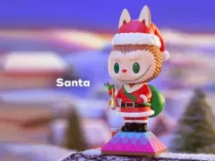 【中古】トレーディングフィギュア Santa 「POPMART LABUBU ザ・モンスターズ レッツクリスマス シリーズ」