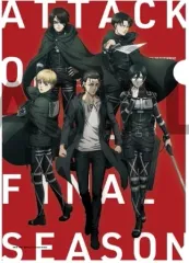 【中古】クリアファイル 集合デザイン A4クリアファイル 「進撃の巨人 The Final Season」