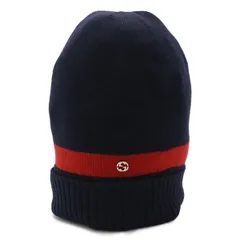 グッチ インターロッキングG ニット帽 キャップ 帽子 ネイビー 楽天市場】グッチ GUCCI ニットキャップ ニット帽 インターロッキングG