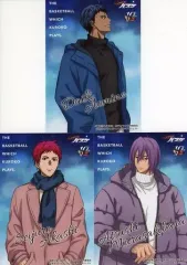 【中古】キャラカード 青峰大輝＆紫原敦＆赤司征十郎 イラストシートセットB(3枚入り) 「黒子のバスケ」 ジャンプフェスタ2023グッズ