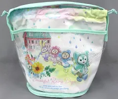 【中古】マグカップ・湯のみ 集合(雨具) スーベニアランチケース 「ダッフィー＆フレンズのビューティフル・レイニーデイズ」 東京ディズニーシー限定