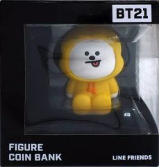 [중고] 소품(남성) CHIMMY(지민) 피규어 코인뱅크 [BT21]