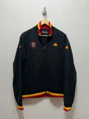 カッパ ブラック ウィンドブレーカー ジャケット XL