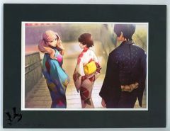 [중고] 잡화 다카마키 안즈 & 키타가와 유스케 & 신시마 마코토 2L 캐릭터 파인 매트 [페르소나 5 더 로얄 아트 갤러리 in 시부야 모디]
