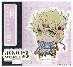 【中古】アクリルスタンド・アクリルパネル シーザー・A・ツェペリ アクリルスタンド 「ジョジョの奇妙な冒険 JOJO WORLD 3」 ミニゲーム ジョースター家の晩餐 英国紳士のテーブルマナールーレット B賞